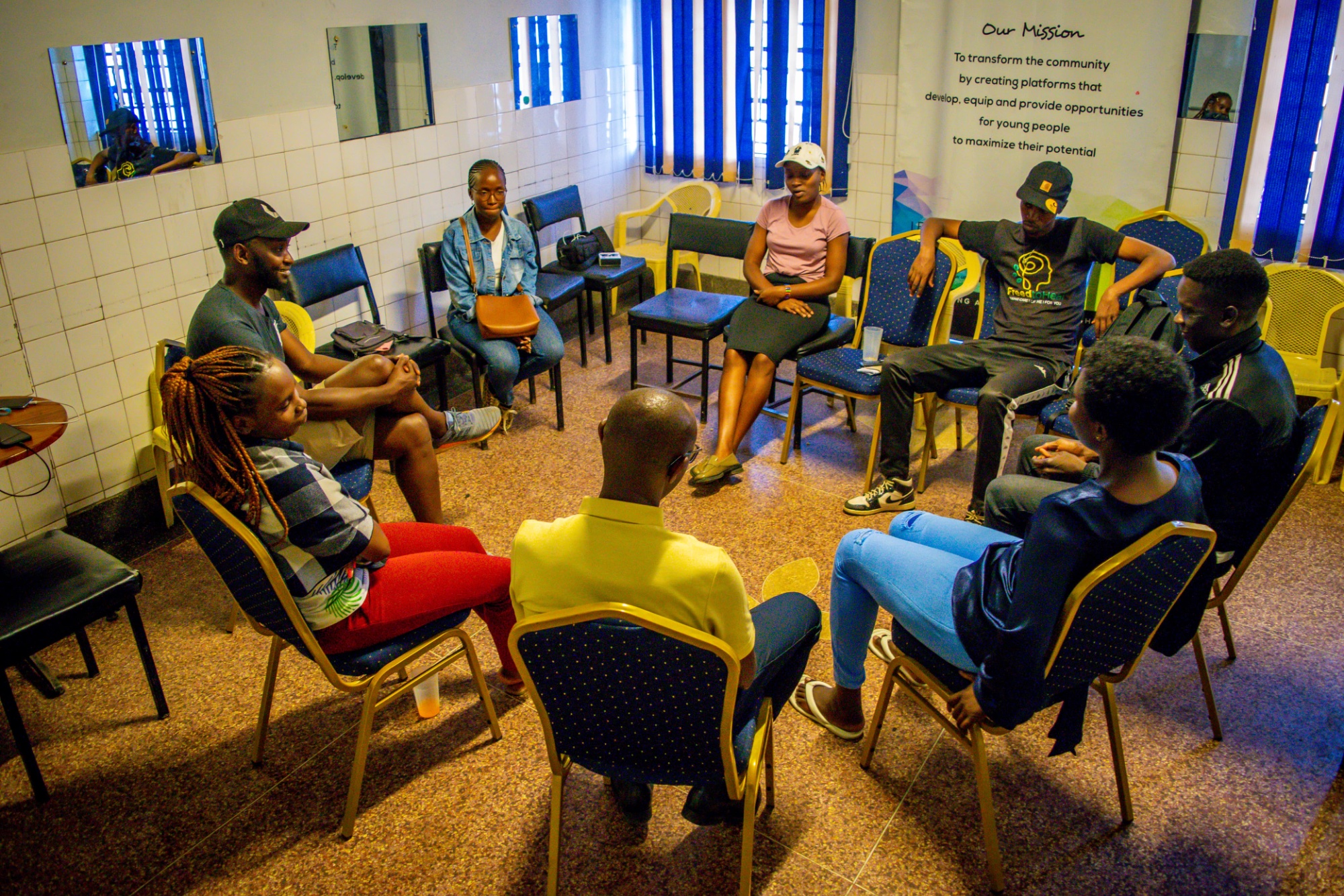 Support group session